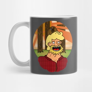 Cartoon Lumberjack Mug